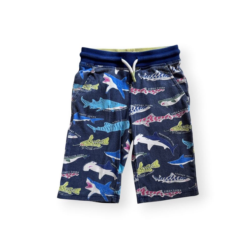 Mini Boden shark shorts
